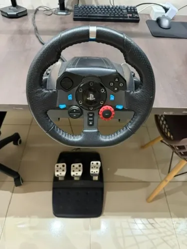 Volante gamer logitech 