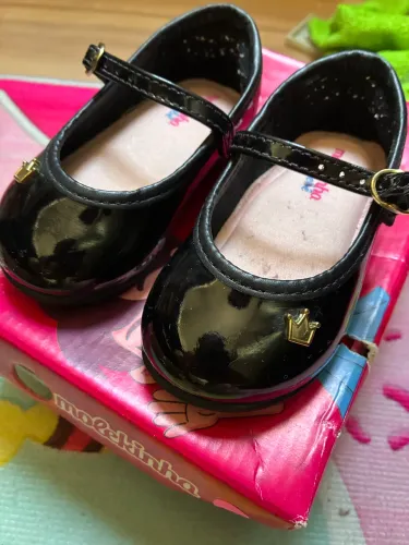 Sapato Infantil Feminino Sapatilha preta