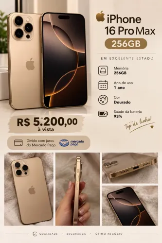 iPhone 16 PRO MAX 256gb