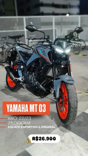 Yamaha MT-03 321/abs 2023