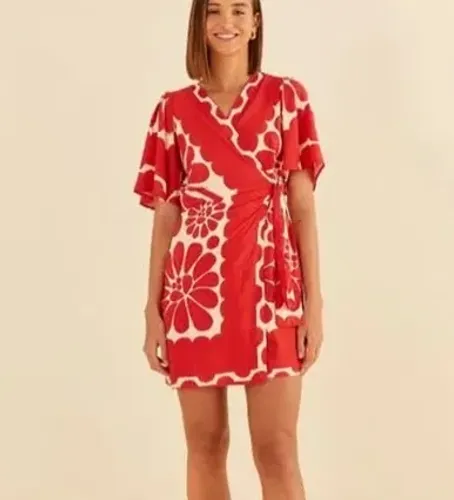 Vestido Curto Palermo Farm