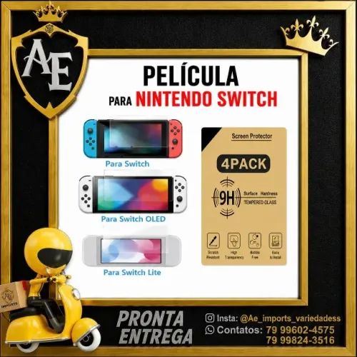 Pelicula para Nintendo swtich