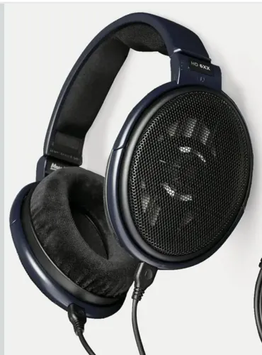 Fone Sennheiser HD 650/6XX (Completo na Caixa + Cabos Balanceados 4.4mm e XLR)