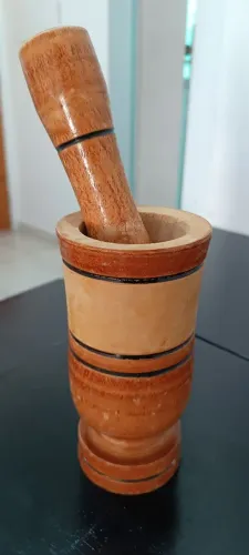 Pilão pequeno - indicado para alho