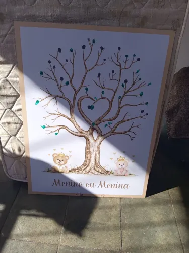 Quadro pra chá revelação