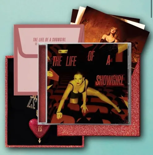 LACRADO TAYLOR SWIFT: The Life Of a Showgirl CD Deluxe It's Frightening Edition Box