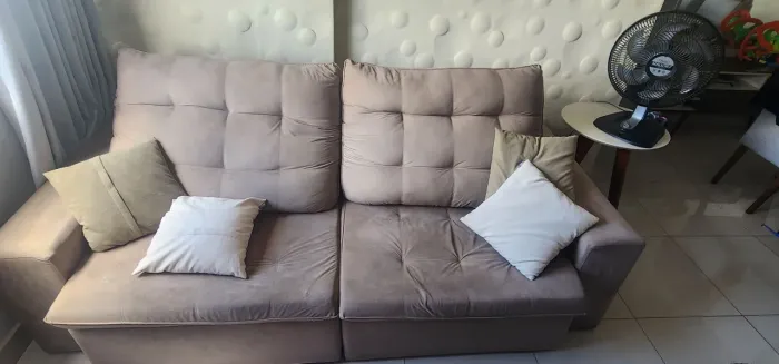 Sofá Retratil 2,50m