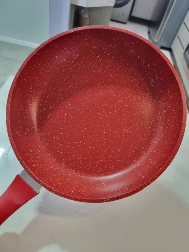 Panela Polishop Sauté Grand Vermelha 24cm