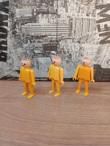 Playmobil trow anos 80 amarelo