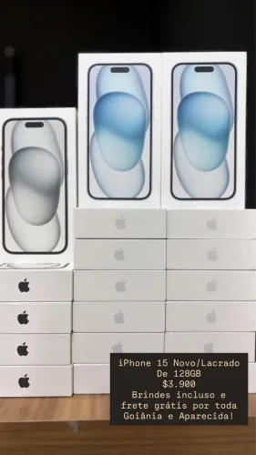 iPhone 15 128 GB Novos/Lacrados