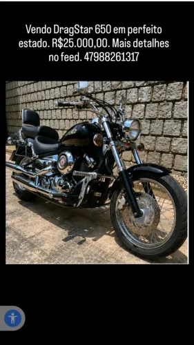 Vendo DragStar 650 em ótimo estado