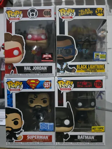 Funko Pop! Dc Batman Superman Hal Jordan Black Lightning