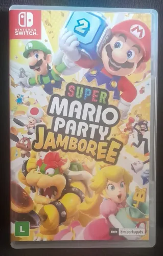 Super Mario Party Jamboree Nintendo Switch Jogo Físico Usado Original