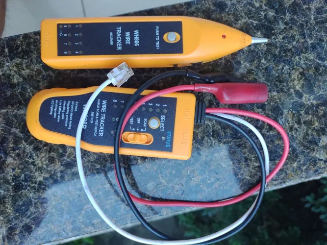 Kit testador de cabos e rede