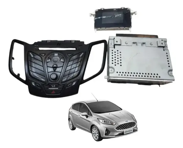 Radio Central Tela Multimídia New Fiesta 1.6 16v 2018