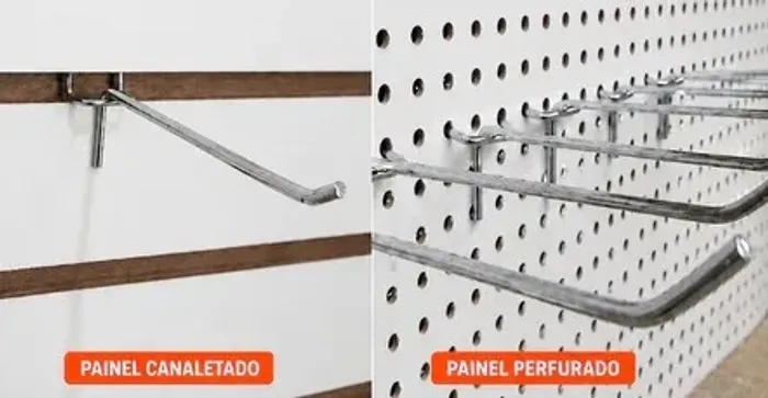 Ganchos p/ Painel Eucatex e perfurado