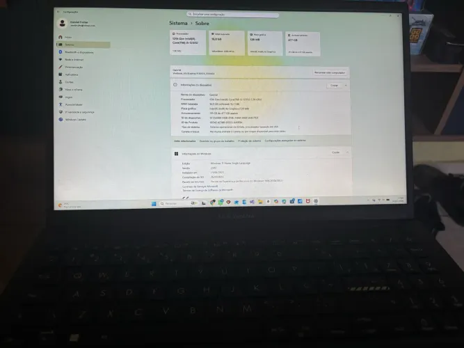 Notebook Asus Vivobook 15