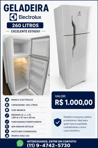 Refrigerador Electrolux