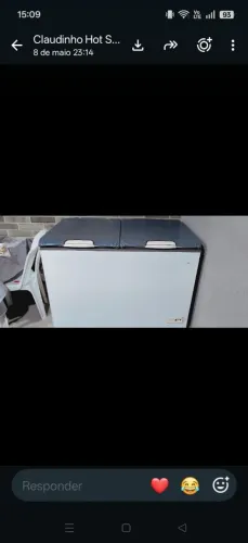 Vendo freezer muito novo R$ 2.200 reais