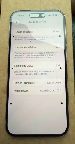 iPhone 15 Apple 128GB Rosa - Perfeito Estado (Na Caixa c/ Cabo)