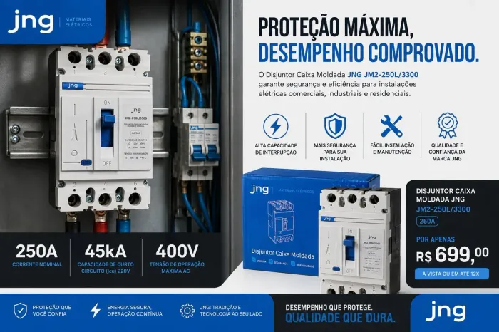 DISJUNTOR JNG 250A
