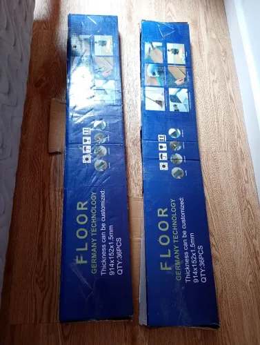 Piso vinílico 2 caixas