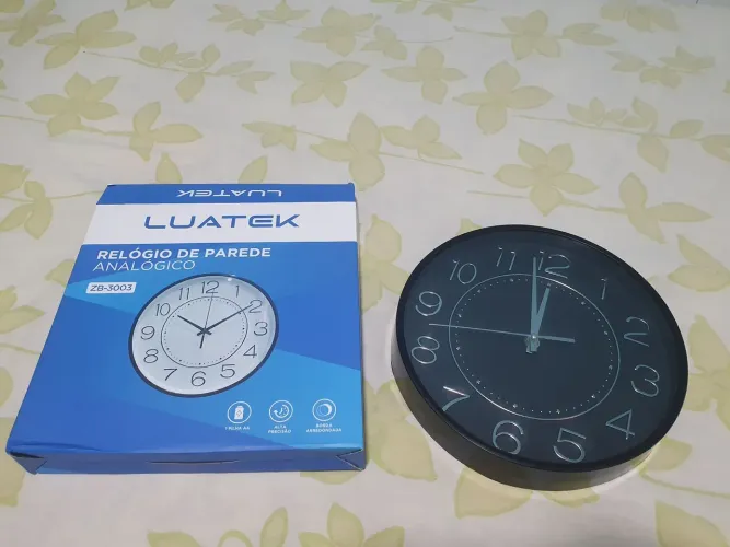 Relógio de parede 25cm - já é o menor preço