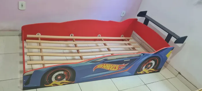 Cama infantil hot weels