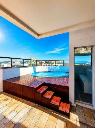 Cobertura Duplex de Alto Padrão na Passagem | 4 Quartos | Piscina, Sauna e Churrasqueira P