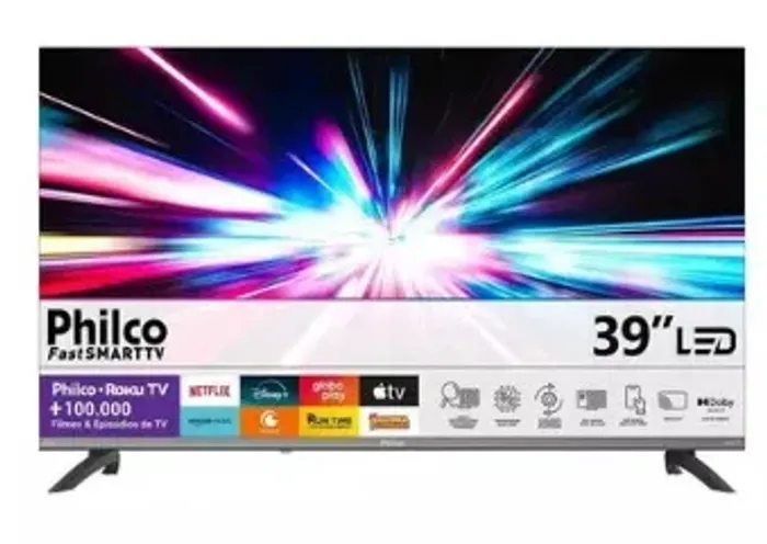 Smart TV 39" Philco Full HD Roku TV Dolby Audio P39CRA (CAIXA LACRADA, NF E GARANTIA)