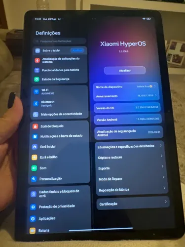 Vende-se tablete Xiaomi HyperOS
