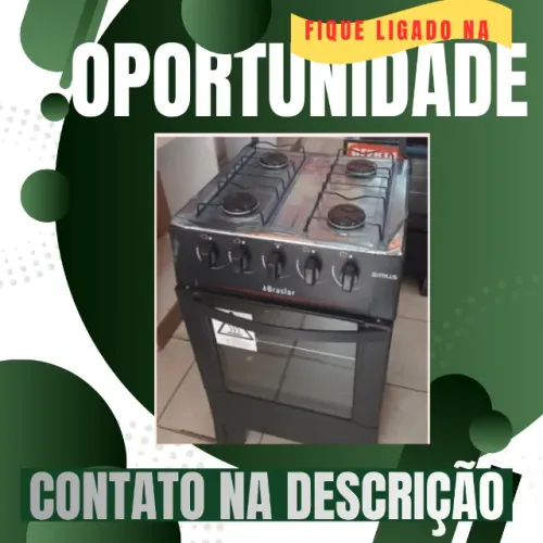 Fogão Braslar Sirius Simples Entrega Grátis Ssa Pague ao Motorista na Entrega