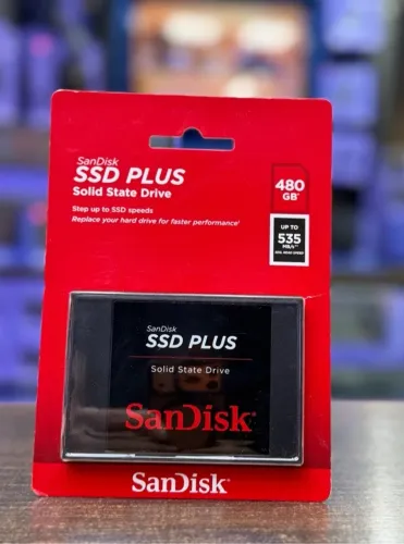 SSD 480GB SANDISK APARELHO NOVO, LACRADO!