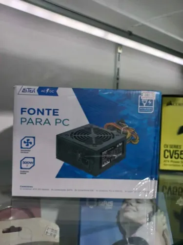 Fonte Gamer 500w Lacrado / Garantia
