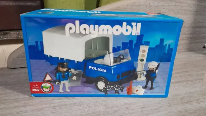 Playmobil Antex Caminhão Policia