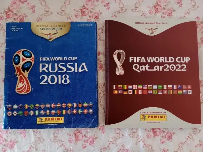 Álbum da COPA 2018 e 2022