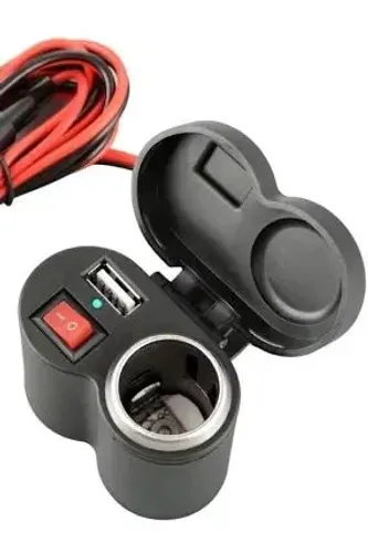 Carregador para moto tipo c