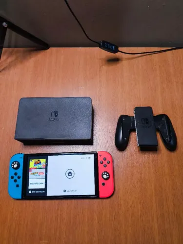 Nintendo switch oled+jogo em até 12x pego ps4 na volta