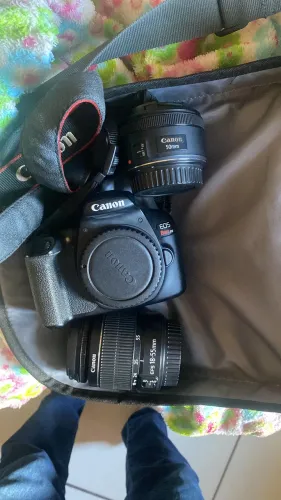 CAMERA CANON T6 + ACESSÓRIOS