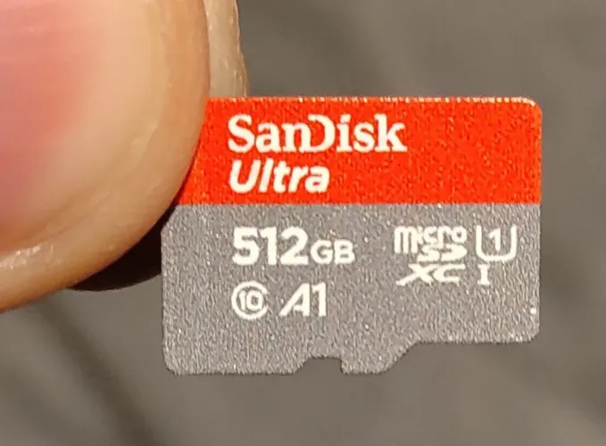 Cartão SD SanDisk Ultra 512GB até 150mb/s
