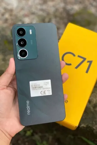 Celular top (4G) Realme C71 - Green - Verde Com 256/8 