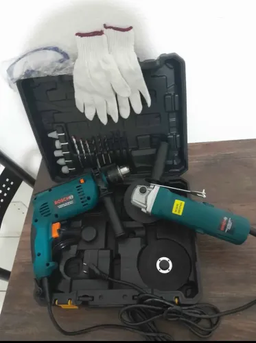 ? KIT BOSCH - LIXADEIRA + FURADEIRA ?