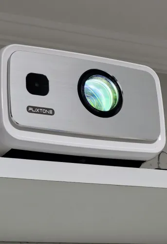 Projetor Top Flixtone D9w Ultra 3000 Ansi Full Hd