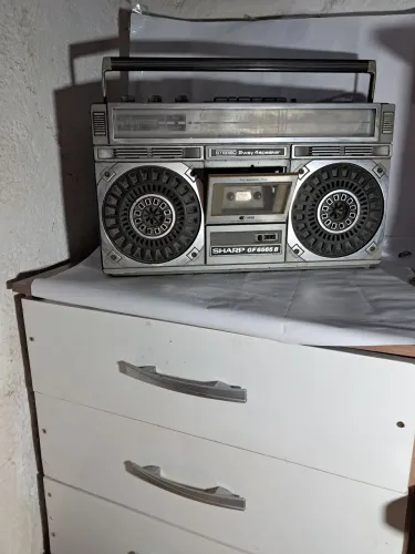 Decoração ANOS 80 RÁDIO