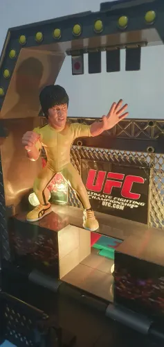FIGURA DE AÇÃO UFC ROUND 5 RARO EDIÇÃO LIMITADA E SUPER DIFÍCIL DE ACHAR A VENDA