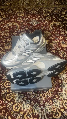 New Balance 9060L Silver Grey novo