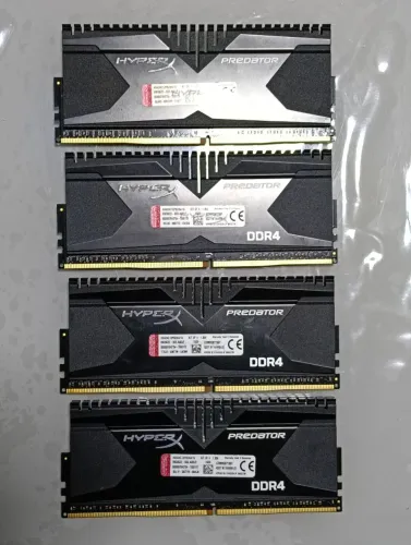 Kit DDR4 2400mhz 16gb Kingston predador