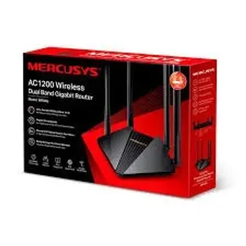 ROTEADOR WIRELESS DUAL BAND GIGABIT AC1200 MR30G MERCUSYS - LOJA DADO DIGITAL
