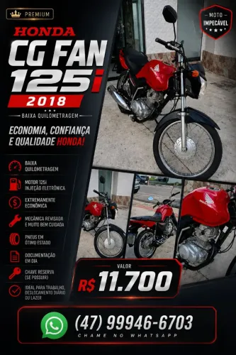 Honda Cg Fan 125i 2018