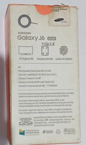 Vende-se Celular Samsung J6,64GB!